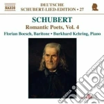 Franz Schubert - Lied Edition 27 - Roantic Poets Vol.4 cd