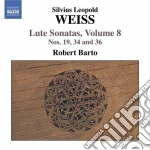 Sylvius Leopold Weiss - Sonate Per Liuto (integrale) Vol.8: Sonate Nn.19, 34, 36 cd