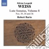 Sylvius Leopold Weiss - Sonate Per Liuto (integrale) Vol.8: Sonate Nn.19, 34, 36 cd