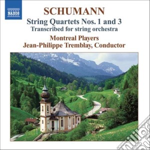 Robert Schumann - Quartetti Per Archi Nn.1 & 3 cd musicale di Robert Schumann