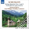 Robert Schumann - Quartetti Per Archi Nn.1 & 3 cd