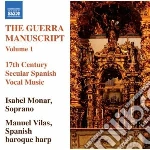 Isabel Monar / Manuel Vilas - Guerra Manuscript, Vol.1 cd