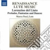 Lorenzino Del Liuto - Preludi, Fantasie E Danze cd