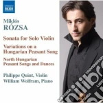 Miklos Rozsa - Musica Per Violino E Pianoforte cd