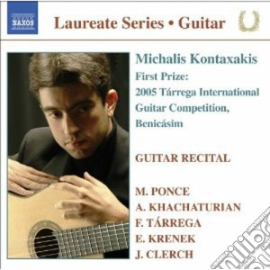 Manuel Maria Ponce - Guitar Recital - Laureate Series, Concorso Tarrega 2004 (Primo Premio) cd musicale di Ponce manuel m.