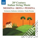 20th Century Italian String Music: Messina, Rota, Pessina