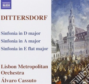Carl Ditters Von Dittersdorf - Sinfonia Grave A6, D6, Eb9 cd musicale di Dittersdorf carl dit