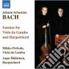 Johann Sebastian Bach - Sonate Per Viola Da Gamba Bwv 1027-1029 cd