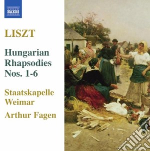 Franz Liszt - Hungarian Rhapsodies Nos.1-6 cd musicale di Franz Liszt