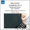 Johannes Brahms - Symphony No.4, Hungarian Dances (nn.2, 4 - 9 Arr. P.breiner) cd