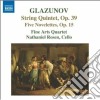 Alexander Glazunov - Quintetto Op.39, Novellette Op.15 cd
