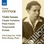 Georg Tintner - Musica Da Camera cd