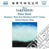 Toru Takemitsu - Opere Per Pianoforte (integrale) cd musicale di Toru Takemitzu