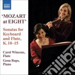 Wolfgang Amadeus Mozart - At Eight. Sonata For Keyboard And Flute K.10-15 cd