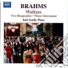 Johannes Brahms - Rhapsodies Op.79, Waltzes, Op.39 cd