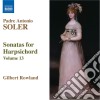 Antonio Soler - Sonate Per Clavicembalo (integrale) Vol.13 cd