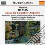 Joaquin Homs - Musica Per Orchestra Da Camera cd