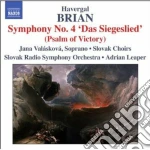 Havergal Brian - Symphony No.4 'das Siegeslied', N.12 cd