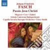 Johann Friedrich Fasch - Passio Jesu Christi Fwv F:1 'brockes-passion', Ouverture Fwv K:d5 cd