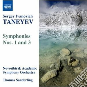 Sergei Taneyev - Symphony No.1, N.3 cd musicale di Taneyev sergey ivani