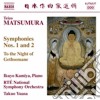 Teizo Matsumura - Symphony No.1, Symphony No.2 Per Pianoforte E Orchestra cd