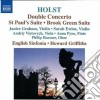 Gustav Holst - Double Concerto, St Paul's Suite, Brookgreen Suite cd