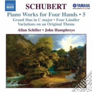 Franz Schubert - Piano Works For Four Hands, Vol.5 cd musicale di Franz Schubert