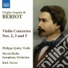 Charles Auguste De Beriot - Concerto Per Violino N.2 Op.32,N.3 Op.44, N.5 Op.55 cd