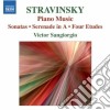Igor Stravinsky - Musica Per Pianoforte Solo cd