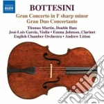 Giovanni Bottesini - Concerto N.1, Gran Duo Concertante, Duo Per Clarinetto E Contrabbasso cd