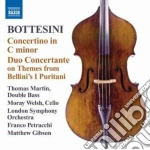 Giovanni Bottesini - Concertino Per Contrabbasso In Do Minore, Duo Concertante Sui Temi Dei Puritani cd