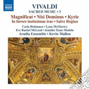 Antonio Vivaldi - Sacred Music 3: Magnificat, Nisi Dominus, Salve Regina cd musicale di Antonio Vivaldi