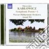 Mieczyslaw Karlowicz - Poemi Sinfonici,Vol.1 cd