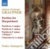 Christoph Graupner - Partite Per Clavicembalo cd