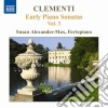 Muzio Clementi - Early Piano Sonatas, Vol.3 cd