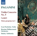 Niccolo' Paganini - Concerto Per Violino N.5, I Palpiti Op.13, Moto Perpetuo In Do Op.11 cd