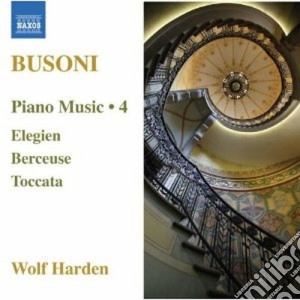 Ferruccio Busoni - Opere Per Pianoforte (integrale) , Vol.4 cd musicale di Ferruccio Busoni