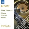 Ferruccio Busoni - Opere Per Pianoforte (integrale) , Vol.4 cd
