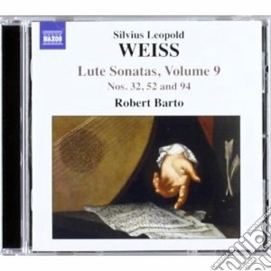 Sylvius Leopold Weiss - Sonate Per Luito (integrale) , Vol.9 cd musicale di WEISS