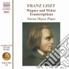 Franz Liszt - Opere Per Pianoforte (integrale) , Vol.33: Trascrizioni Su Wagner E Weber cd