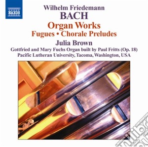 Wilhelm Friedemann Bach - Opere Per Organo cd musicale di Bach wilhelm friedma
