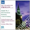 Frolov Igor - Opere Per Violino E Pianoforte cd