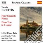 Tomas Breton - Four Spanish Pieces cd