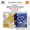 Xavier Montsalvatge - Opere Per Pianoforte (Integreale), Vol.1 cd