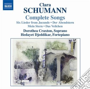 Clara Schumann - Lieder (integrale) cd musicale di Clara Schumann