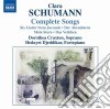 Clara Schumann - Lieder (integrale) cd musicale di Clara Schumann