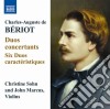 Charles-Auguste De Beriot - Duos Concertants, 6 Duos Caracteristiques cd musicale di DE BERIOT CHARLES-AU