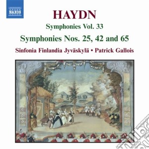 Joseph Haydn - Sinfonie (integrale) , Vol.33: Sinfonie Nn.25, 42, 65 cd musicale di Haydn franz joseph
