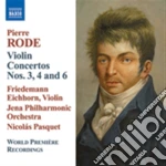 Pierre Rode - Concerto Per Violino Nn.3 Op.5, N.4 Op.6, N.6 Op.8 cd