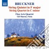 Anton Bruckner - String Quintet In F Major, String Quartet In C Minor cd